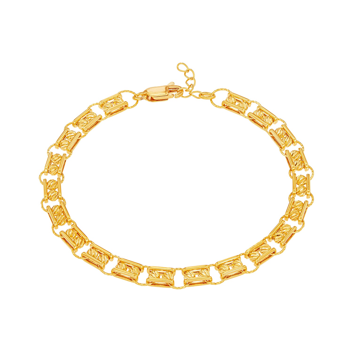 916/22K Yellow Gold Bracelet BBC050624-MS-H