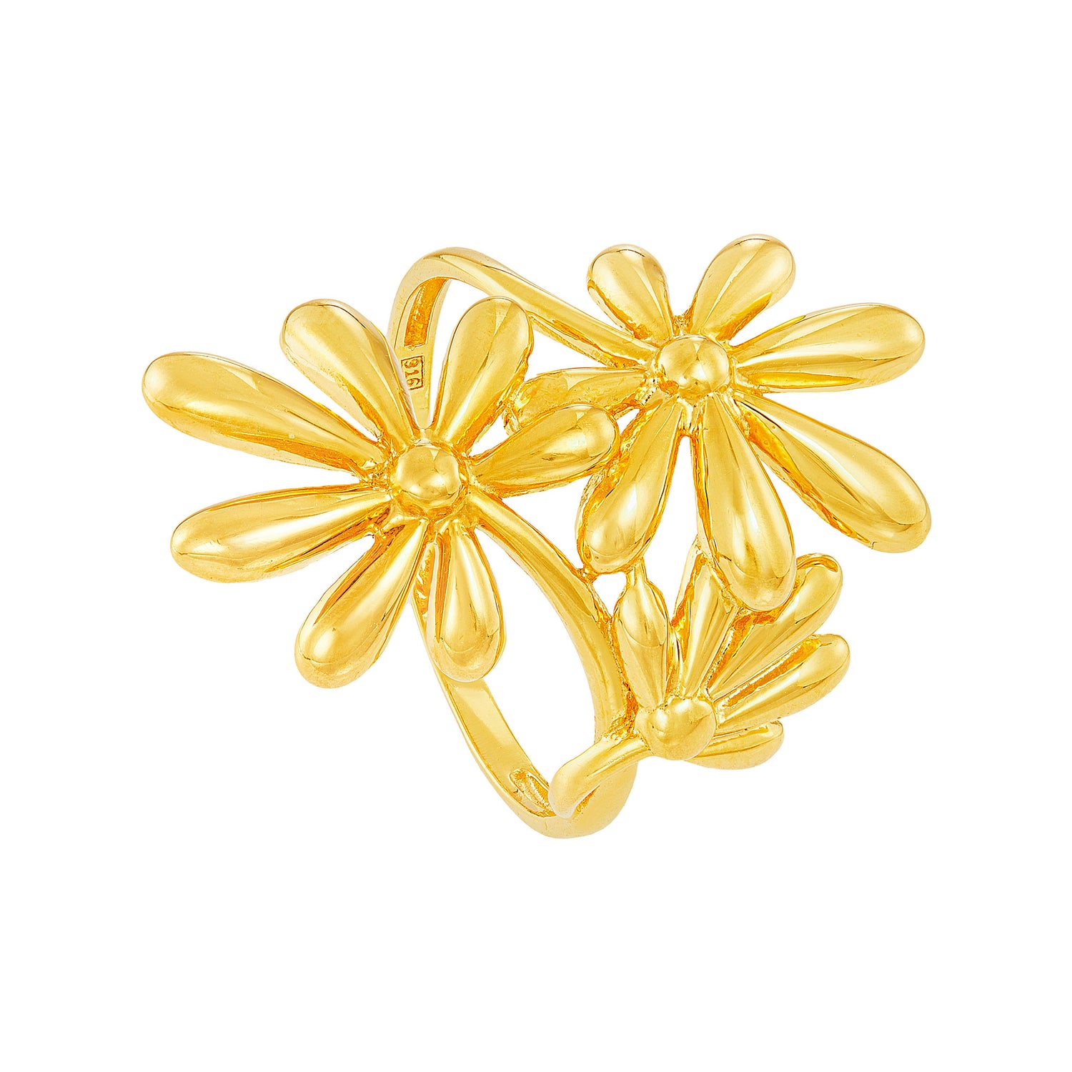 916/22K Yellow Gold Ring PGR3490624