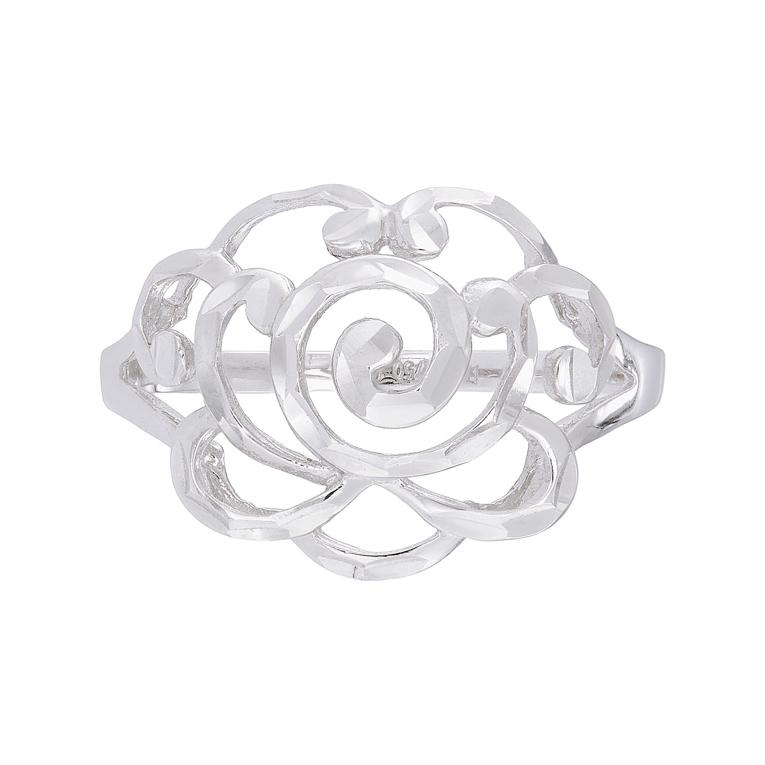 750/18K White Gold Ring GRT291