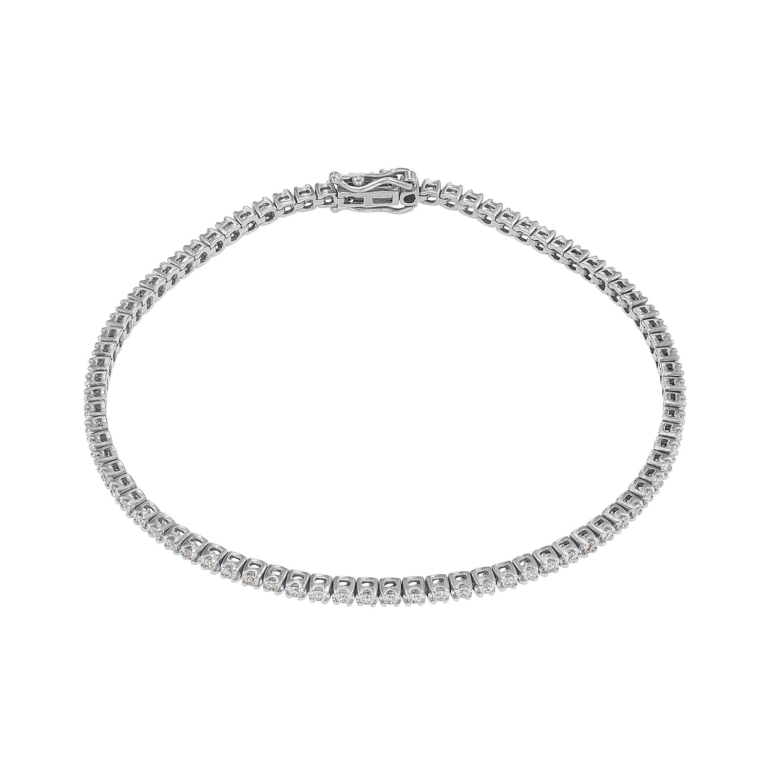 Diamond Bracelet in 750/18K White Gold 67843