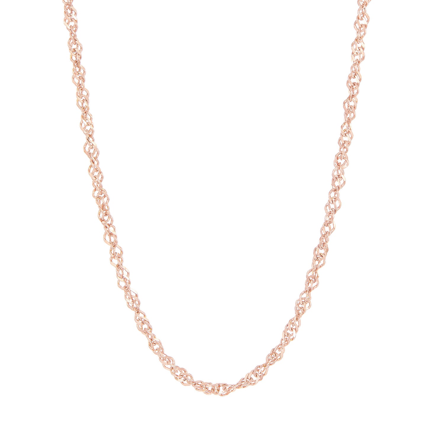 750/18K Rose Gold Necklace GDDSIN-RC