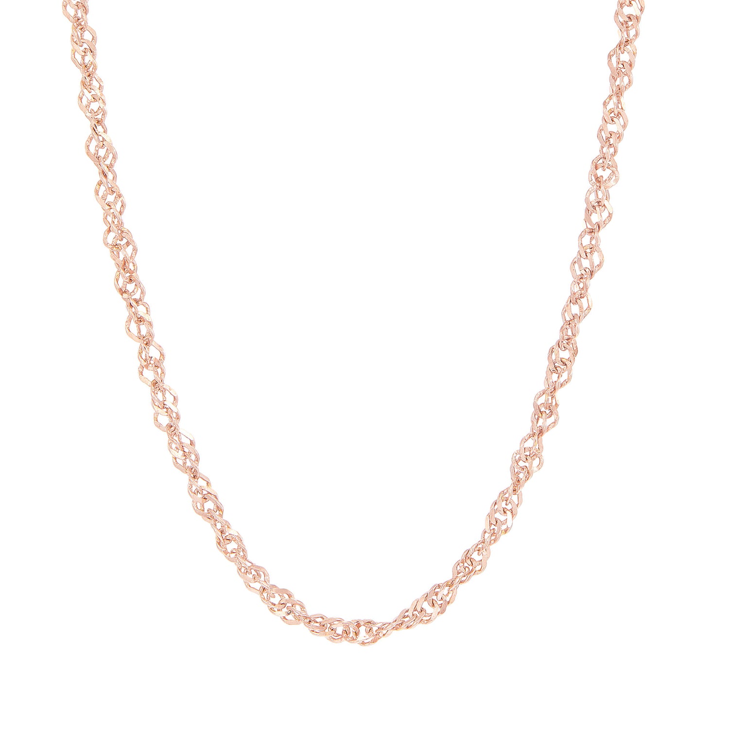 750/18K Rose Gold Necklace GDDSIN-RC