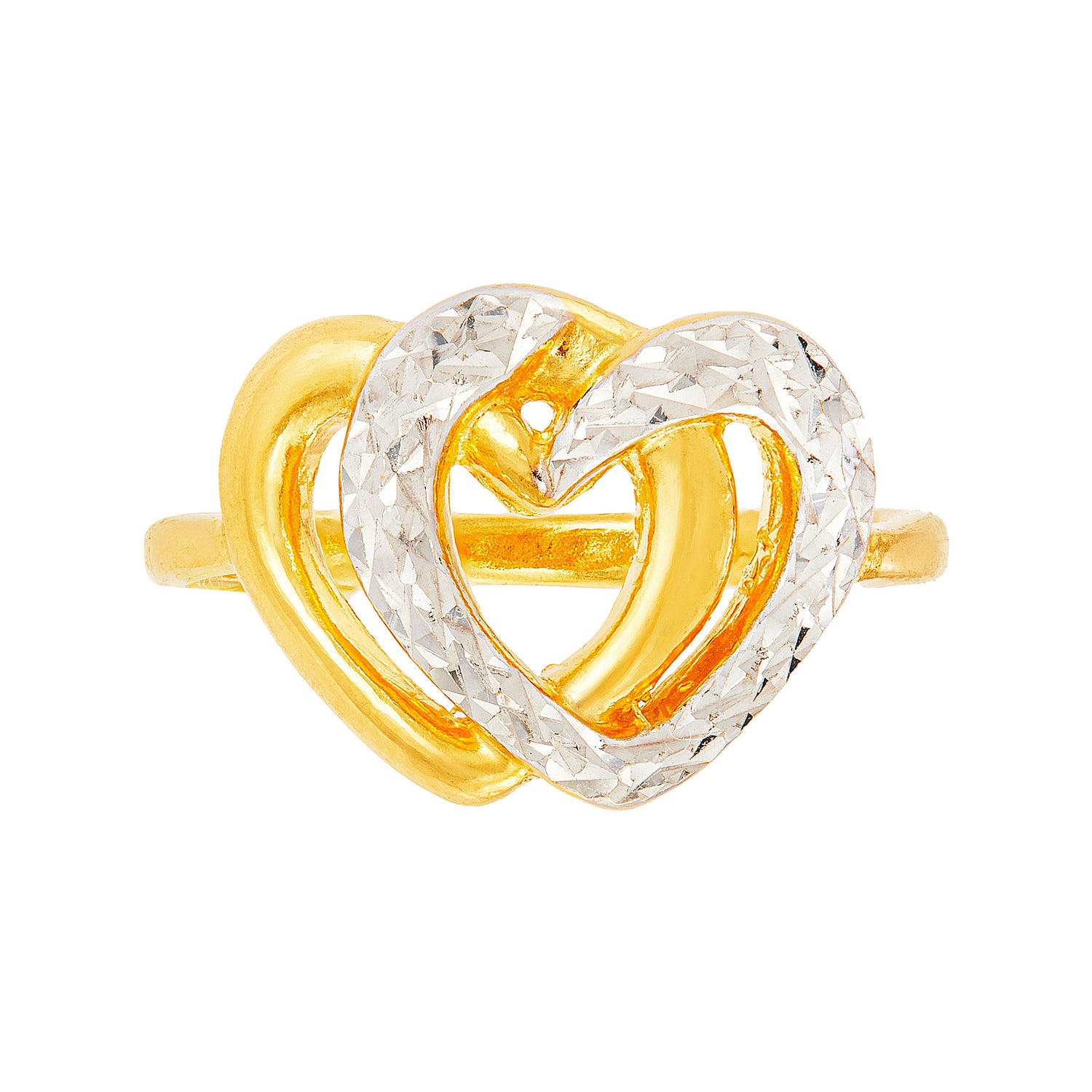 916/22K Yellow and White Gold Ring RG17080624