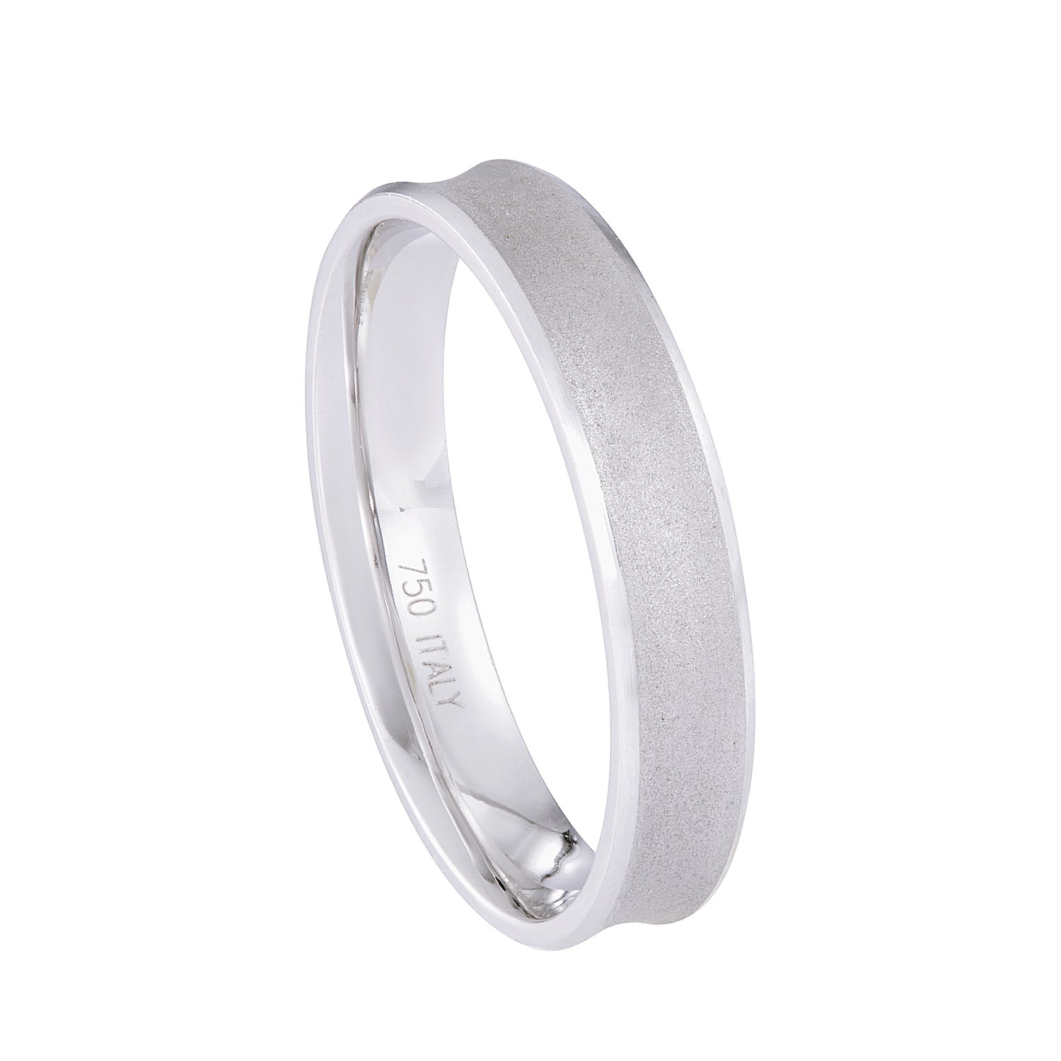 750/18K White Gold Ring GRT415