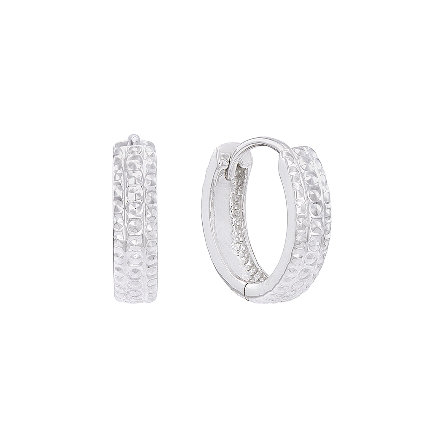 750/18K White Gold Earrings GWE0T71