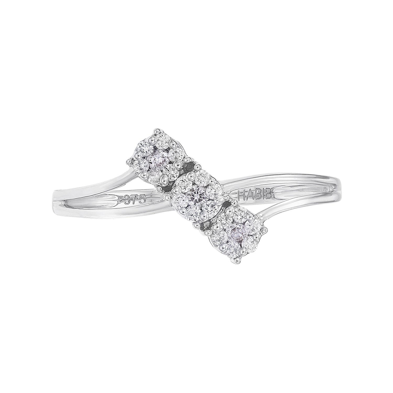 Round Diamond Ring in 375/9K White Gold 269610724(WG)