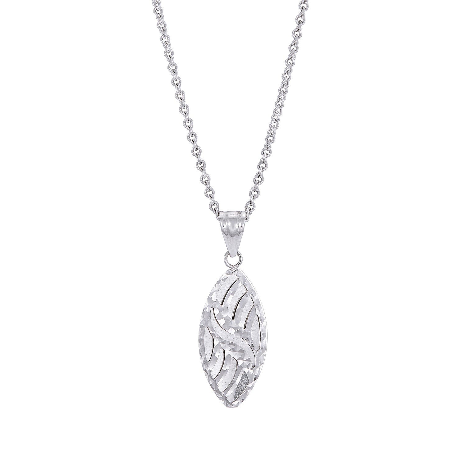 750/18K in White Gold Pendant GMT1410