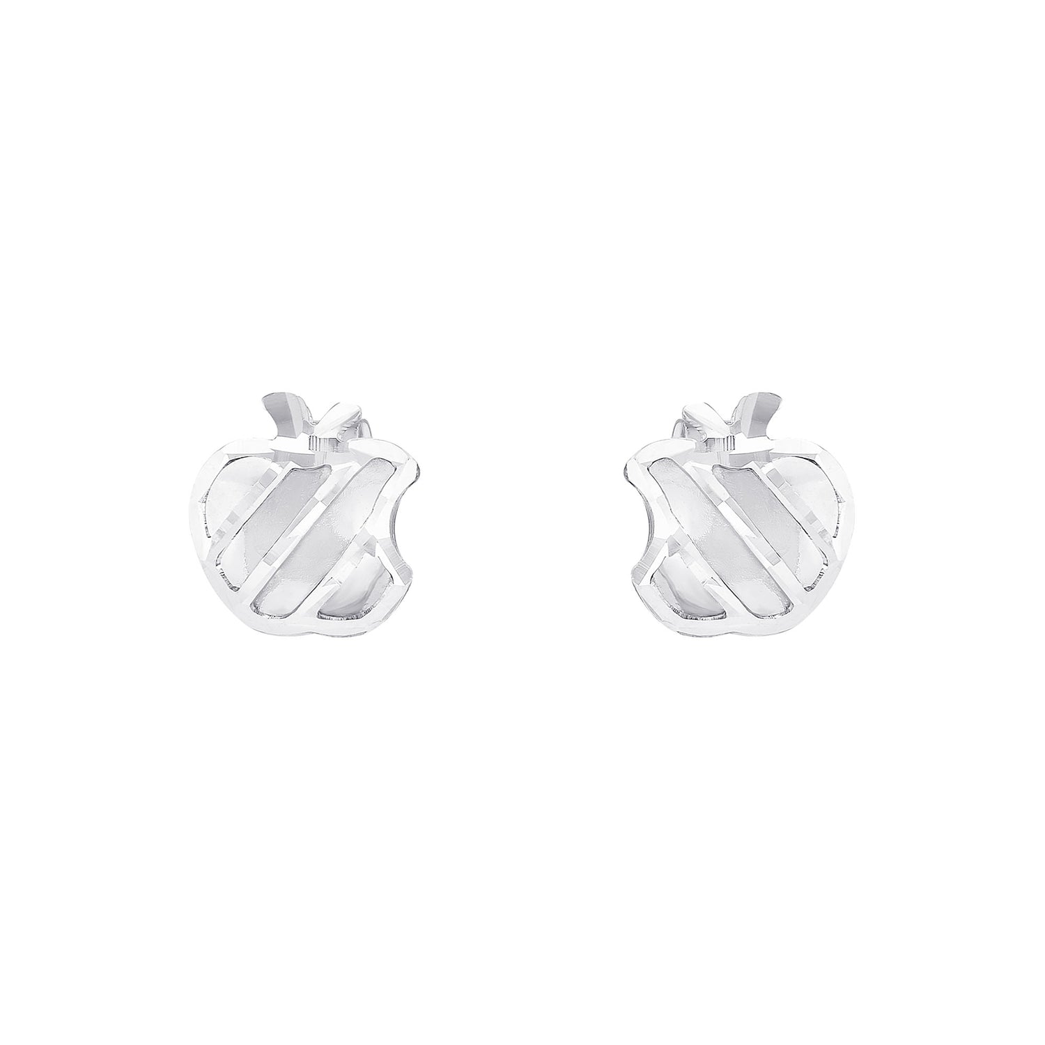 750/18K White Gold Earrings GEB1339