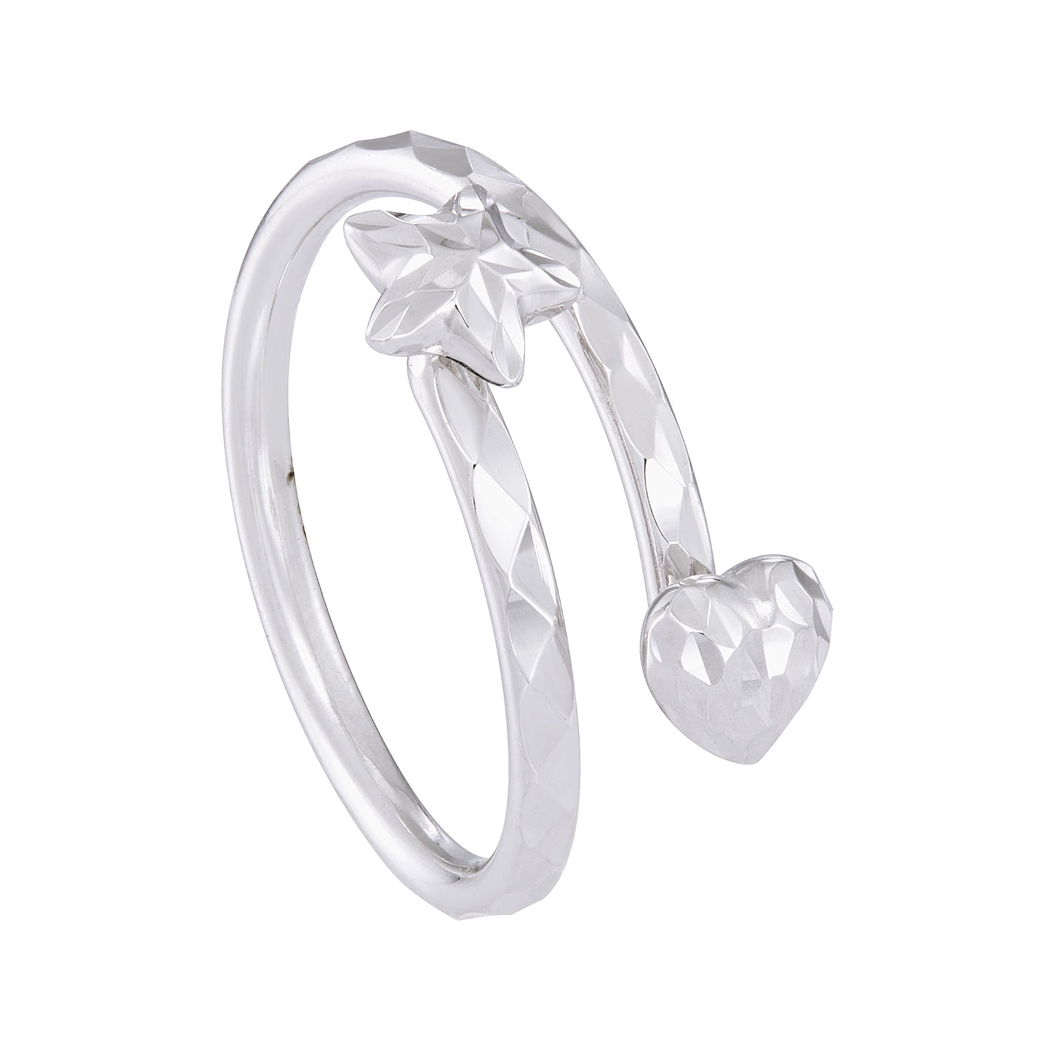 750/18K White Gold Ring GRT410