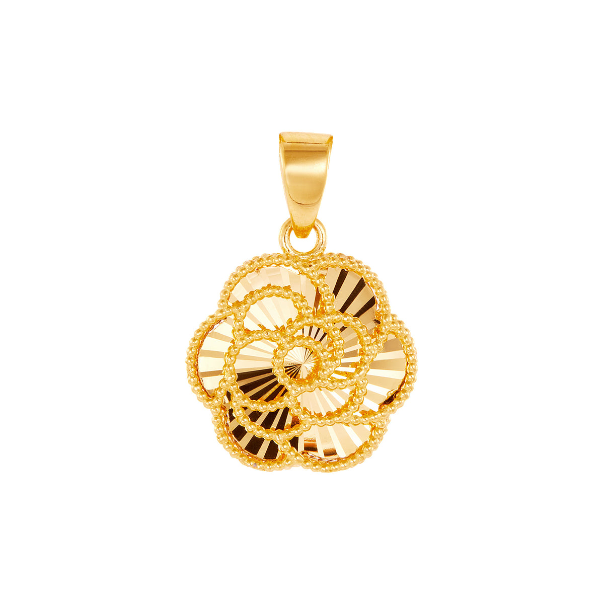 Oro Italia 916 Yellow Gold Pendant GP53540424
