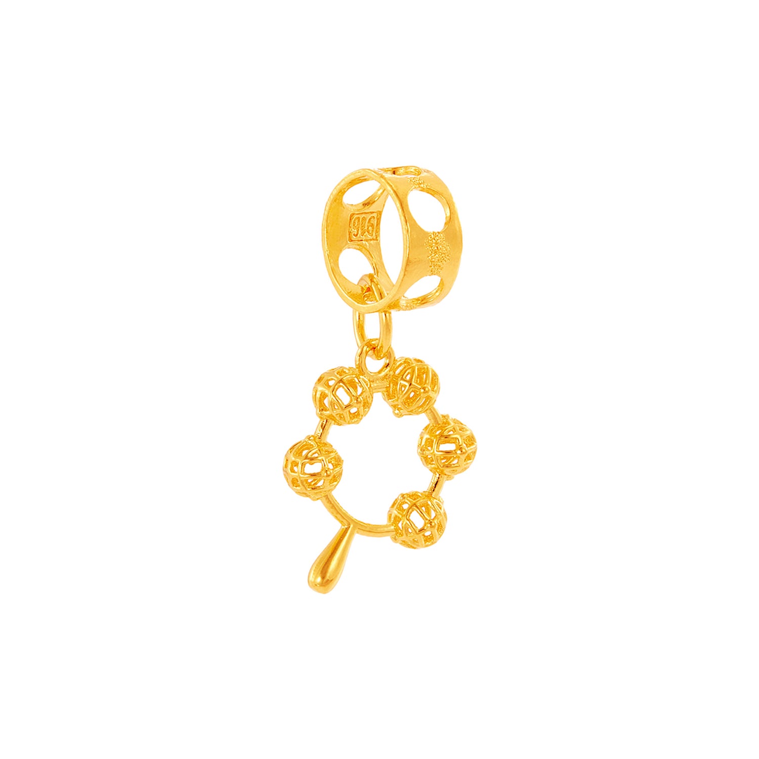 916/22K Yellow Gold Charm PPC05-PDRY0824(E)