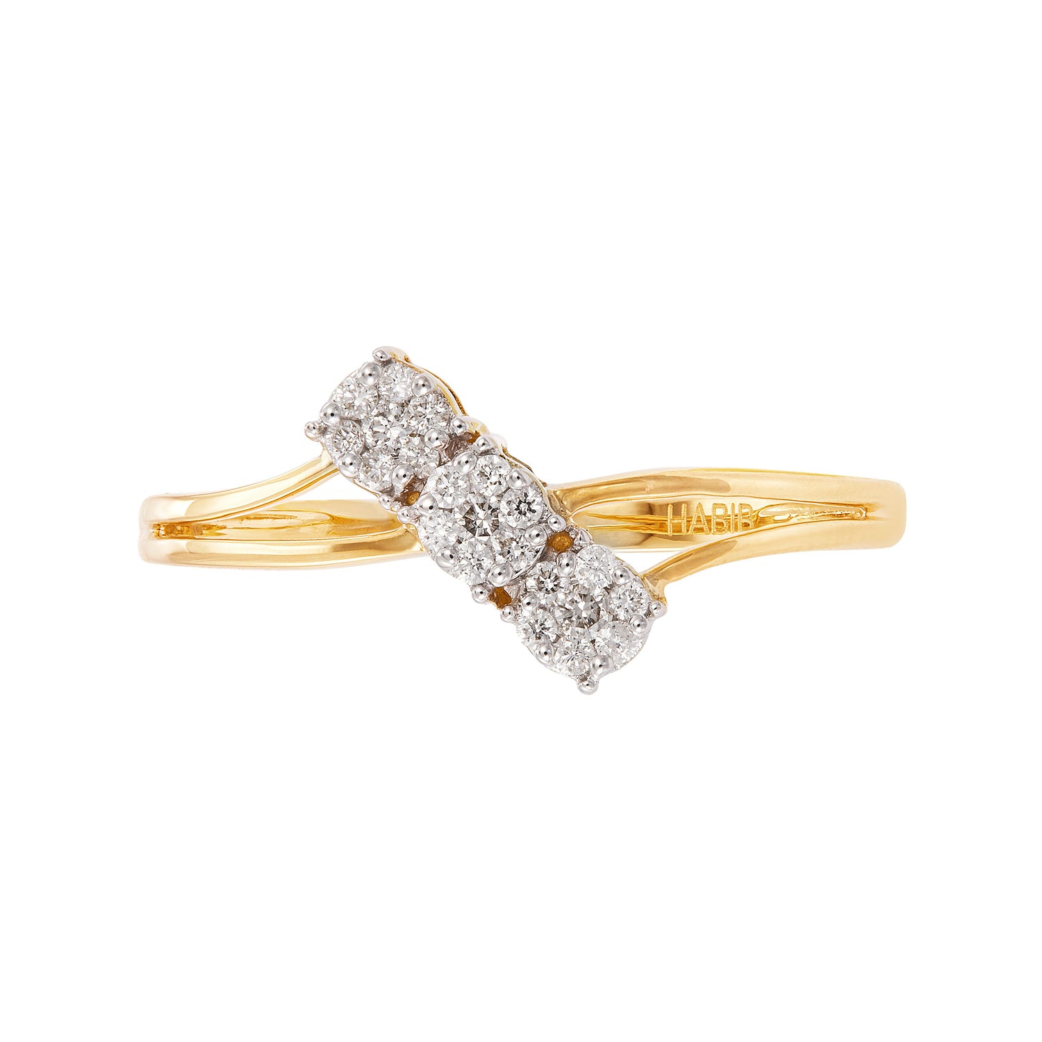 Round Diamond Ring in 375/9K Yellow Gold 269610524