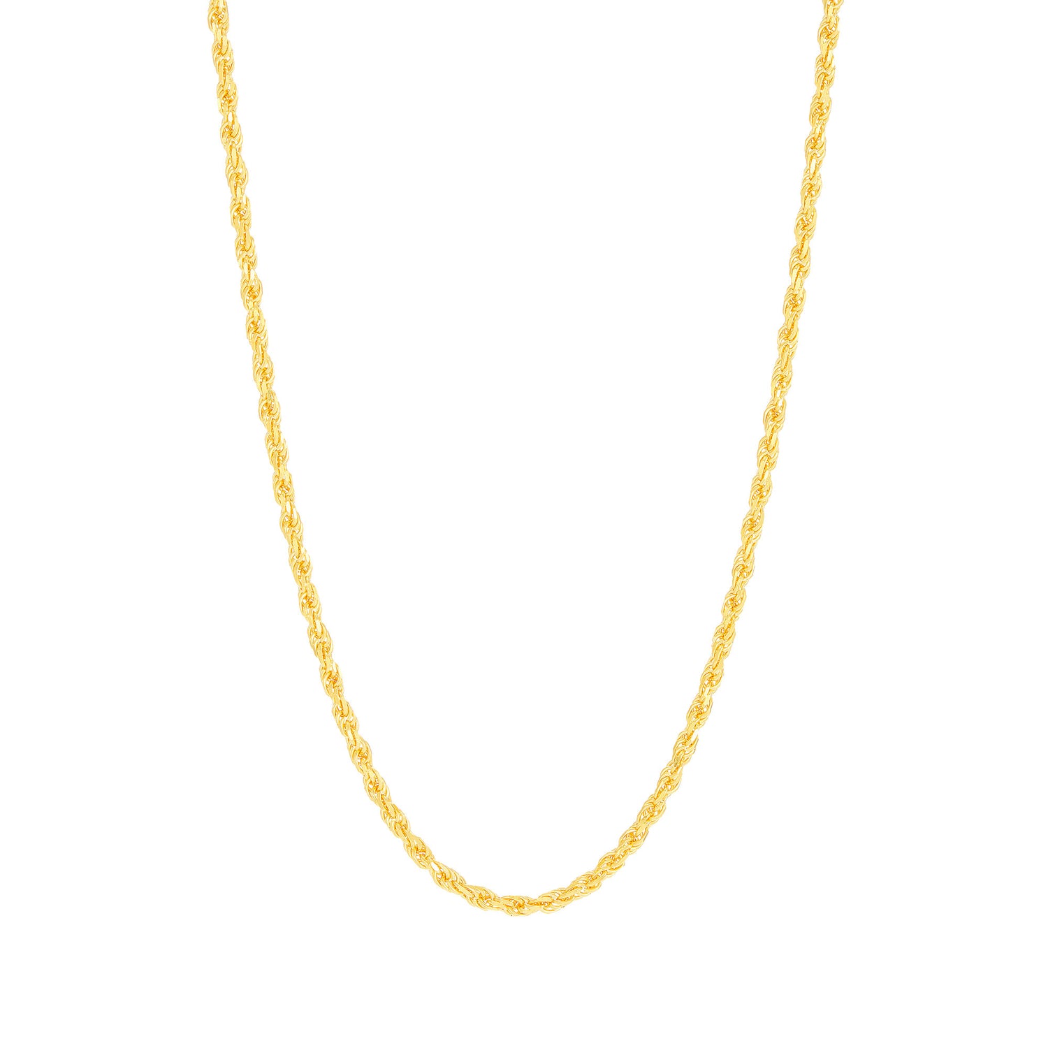 916/22K Yellow Gold Necklace GC005