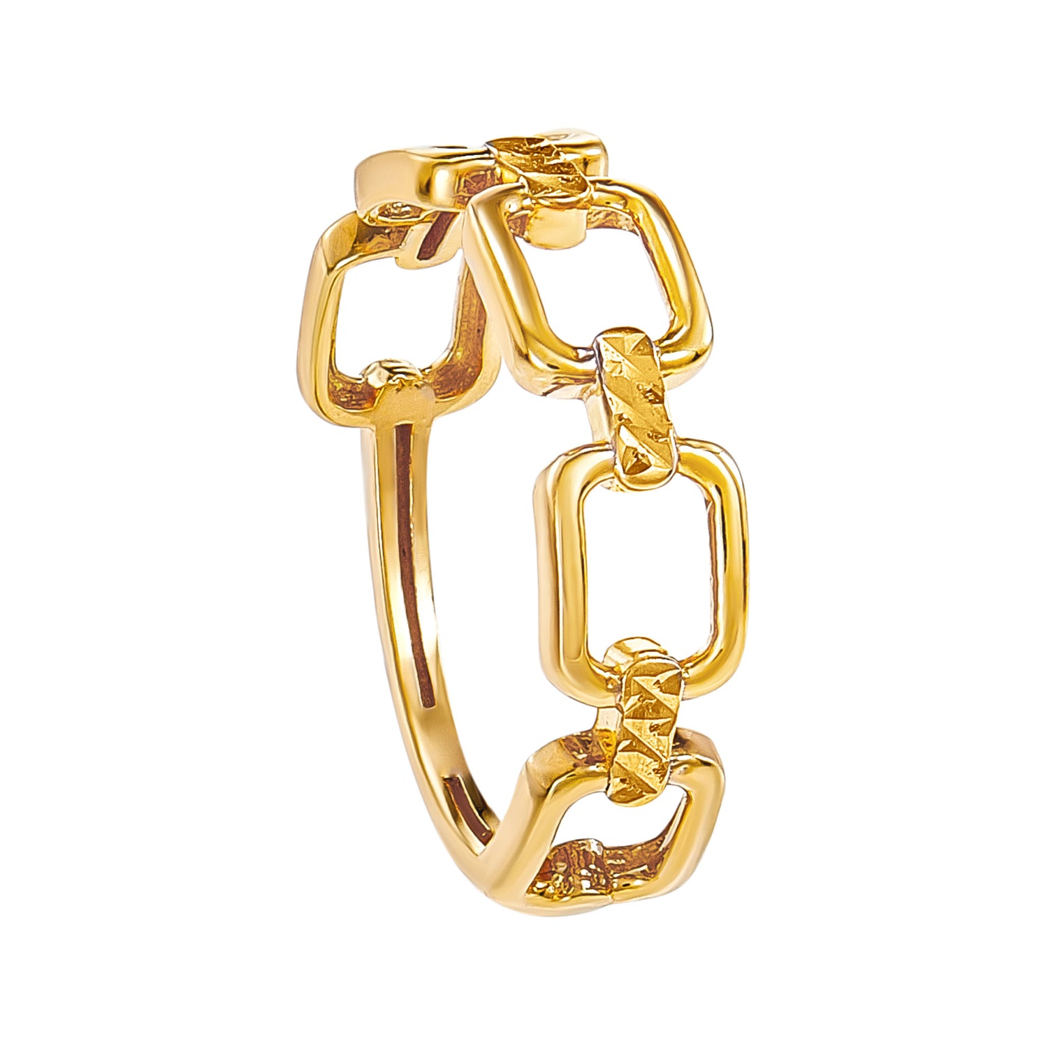 Oro Italia 916 Yellow Gold Ring GR44790321
