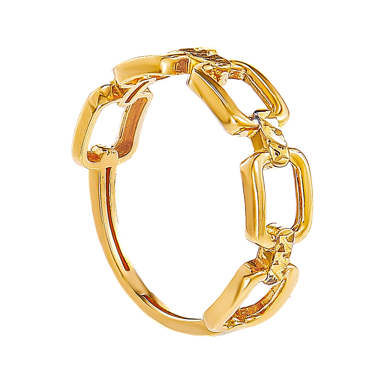 Oro Italia 916 Yellow Gold Ring GR44790321