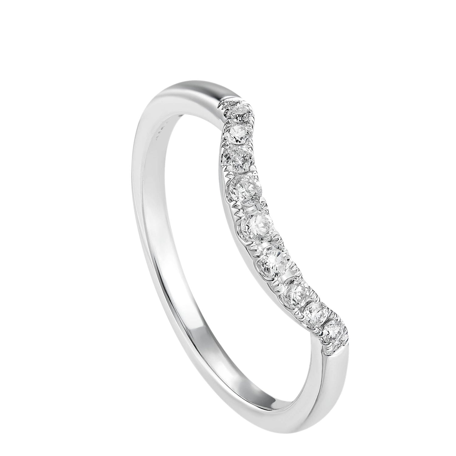 CHIC | Diamond Ring in 375/9K White Gold 258870820