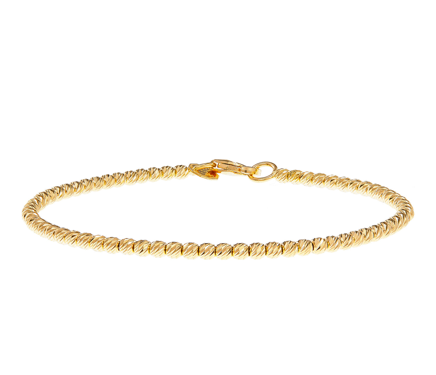 PICCOLO | Oro Italia 916 Yellow Gold Bracelet GW3287 (22K Gold)
