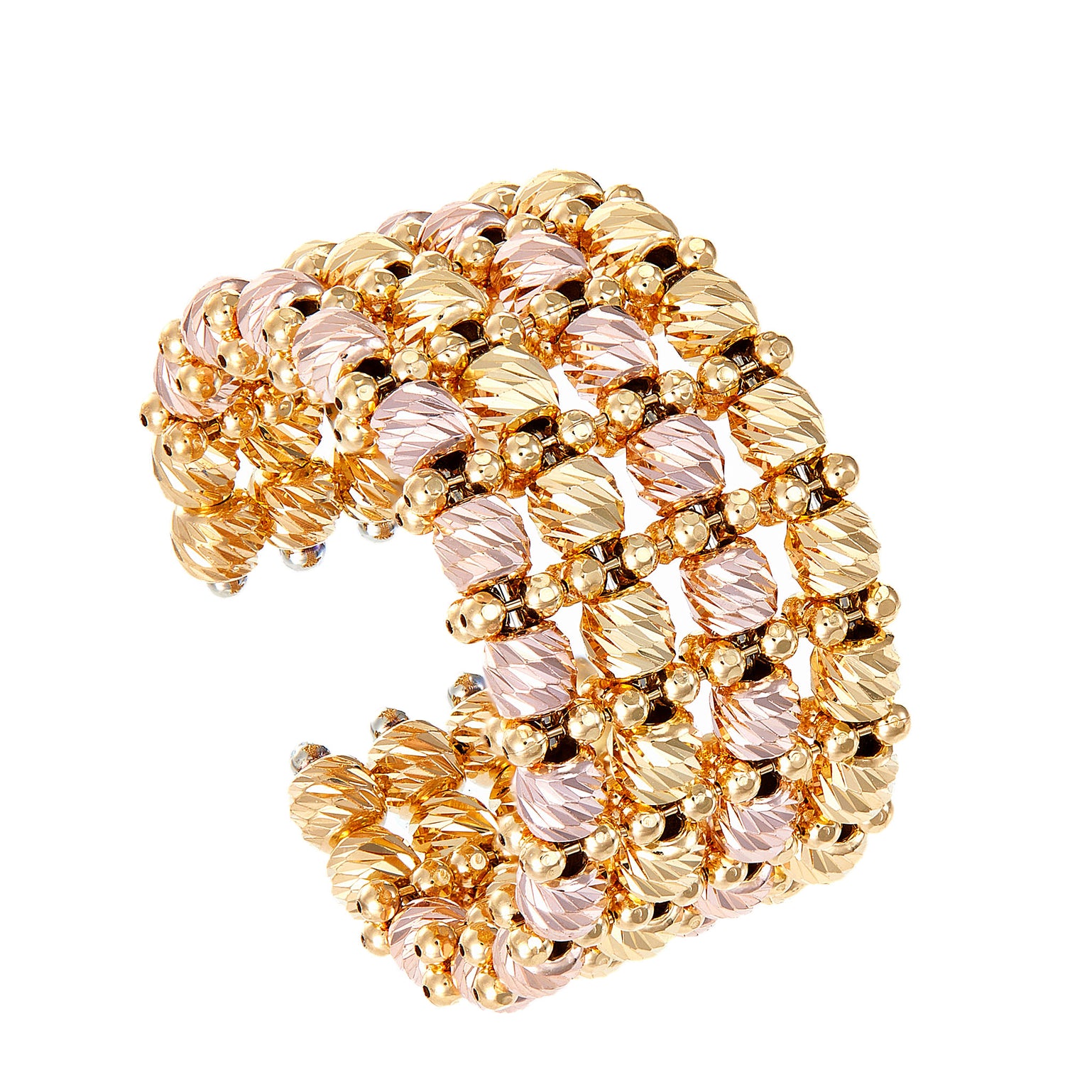 STELLA | Oro Italia 916 Yellow and Rose Gold Ring GR41990121(R)-BI (22K Gold)