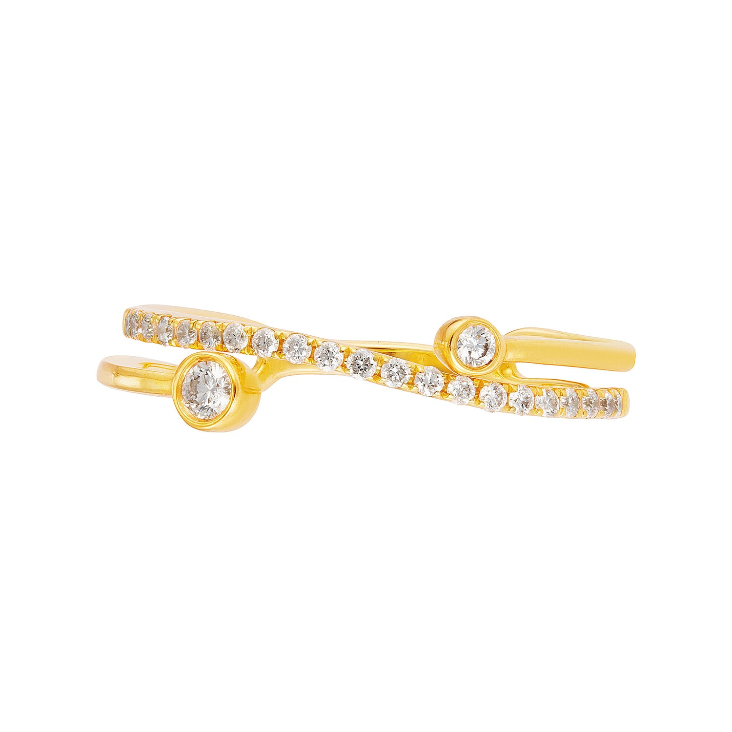 Diamond Ring in 375/9K Yellow Gold 260720621(YG)