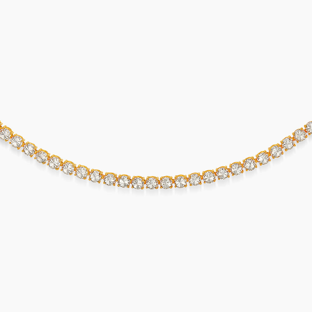 916/22K Yellow and White Gold Bracelet 6GW00021025BI