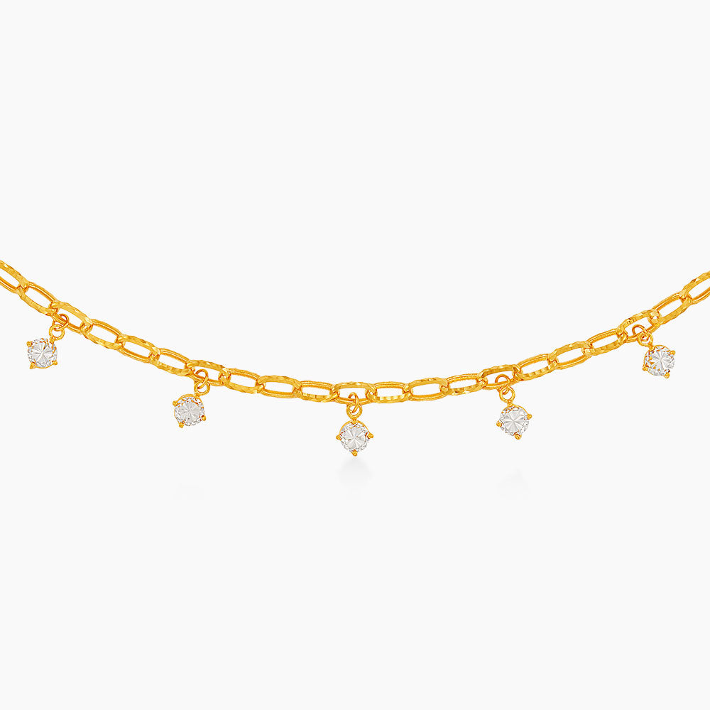 916/22K Yellow and White Gold Bracelet 6GW00061025BI