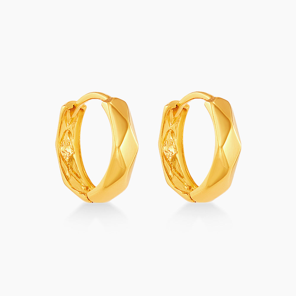 916/22K Yellow Gold Earrings 6300028Y