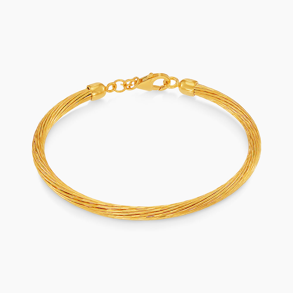 Oro Italia 916 Yellow Gold Bangle GB95460426(13Y) (22K Gold)