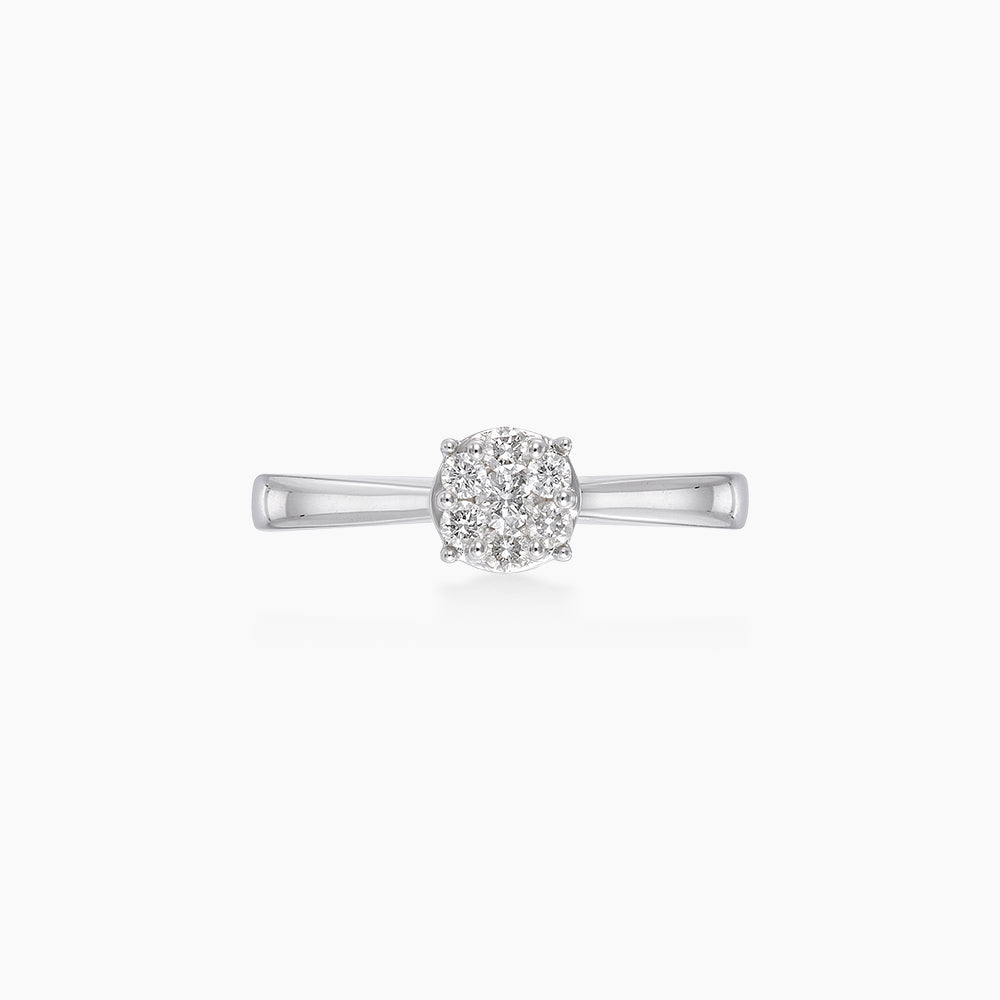 Diamond Ring in 375/9K White Gold 275610726