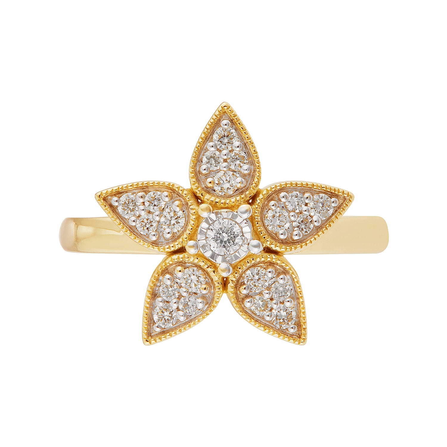 Diamond Ring in 375/9K Yellow Gold 274320126(R)