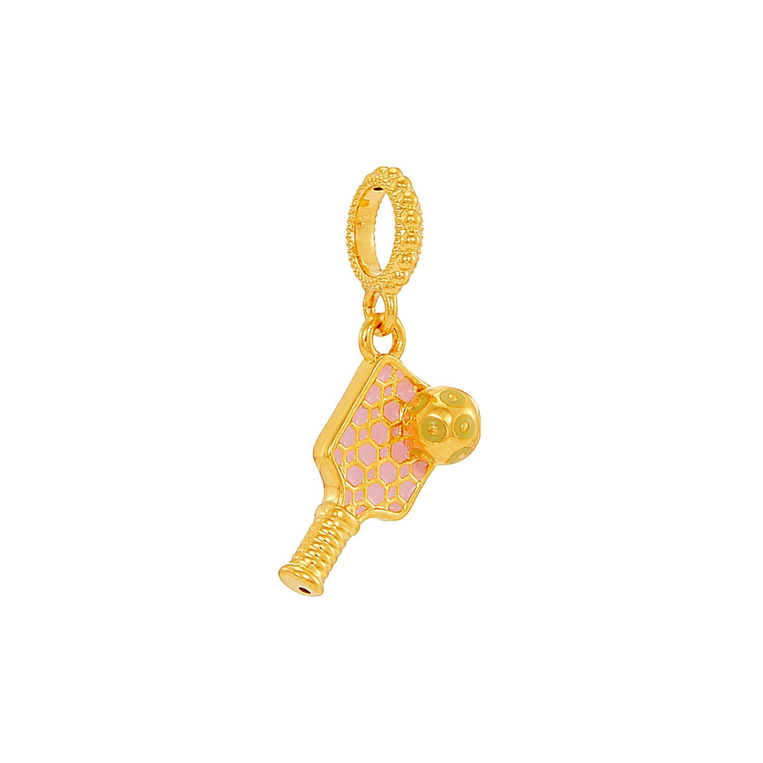 916/22K Yellow Gold Charm (Pickleball) 6800044Y