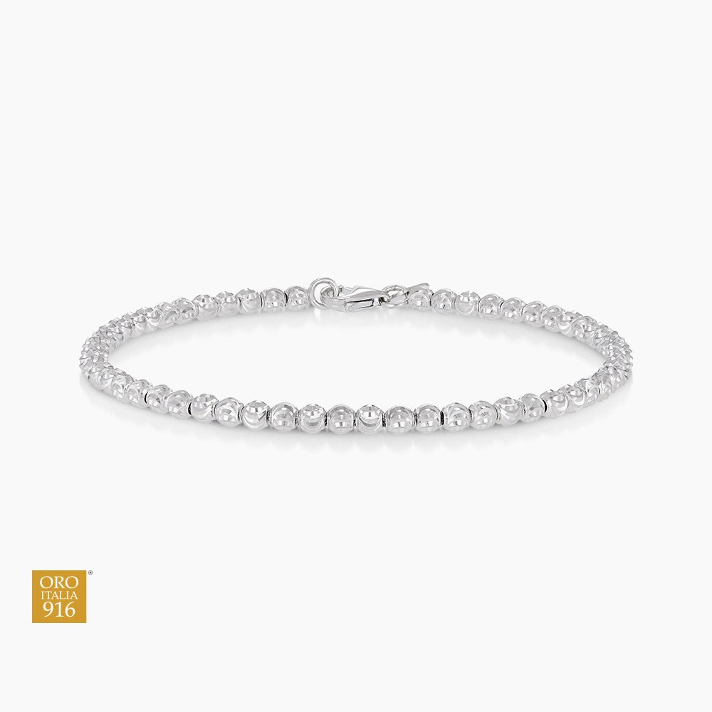 Oro Italia 916 White Gold Bracelet GW47750426(03W) (22K Gold)