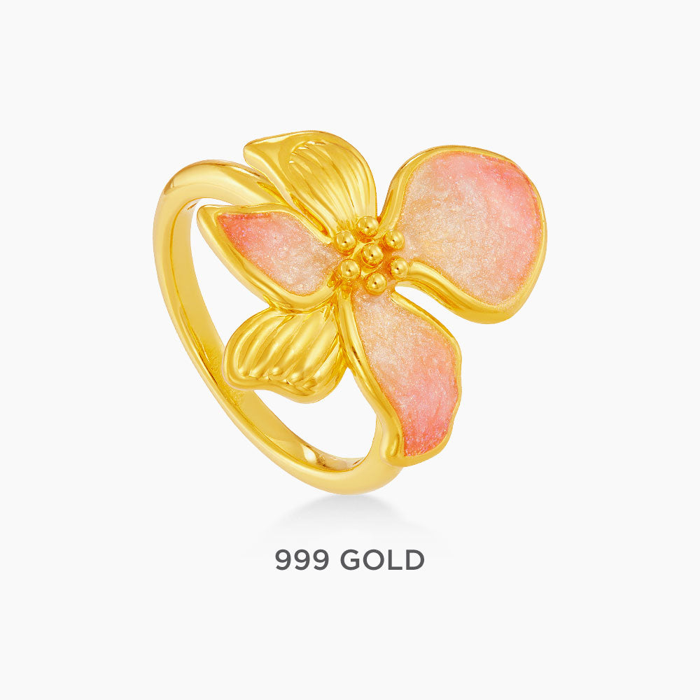 999/24K Yellow Gold Ring 9200003Y(R)