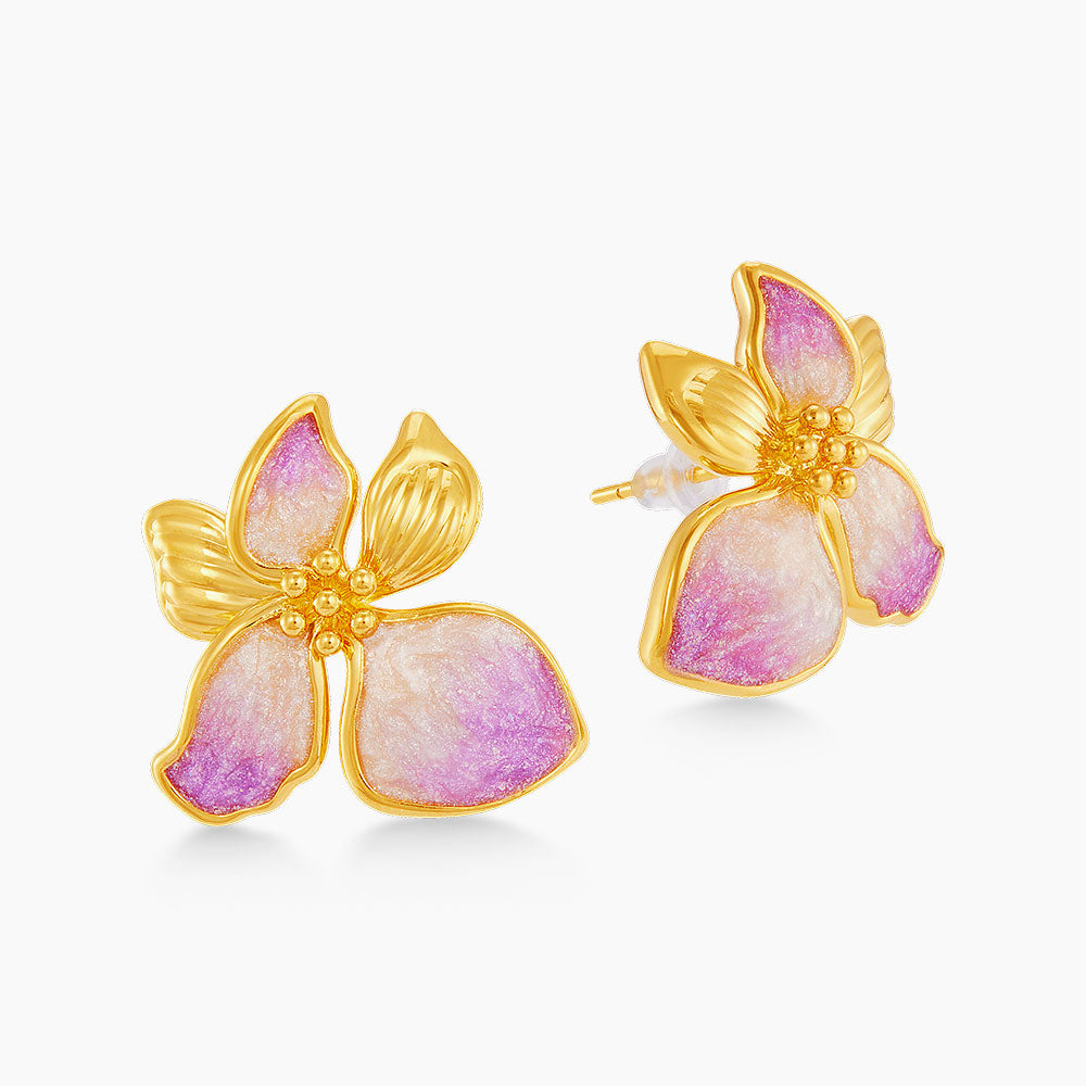 999/24K Yellow Gold Earring 9200004Y(E)