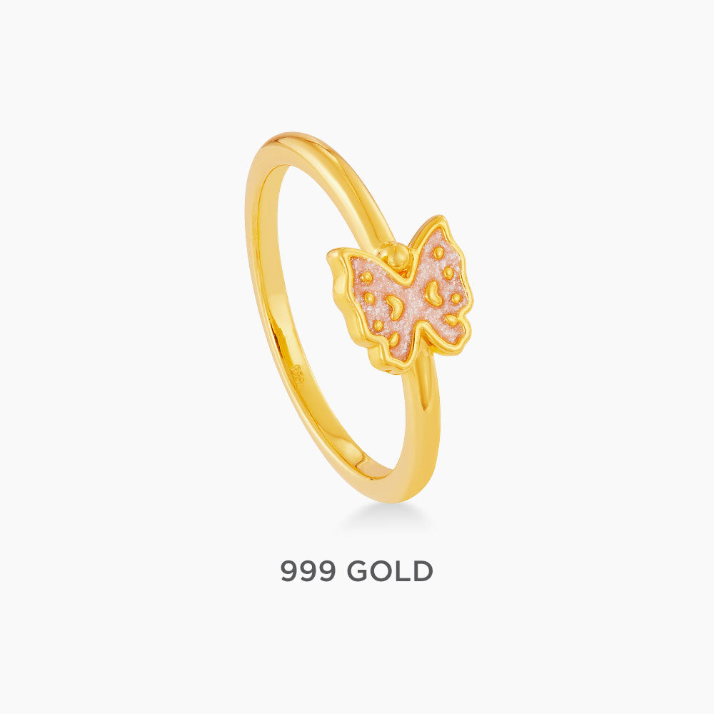 999/24K Yellow Gold Ring 9200013Y