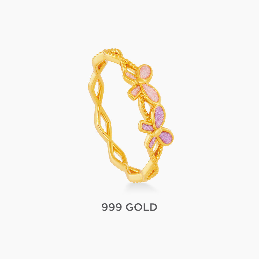 999/24K Yellow Gold Ring 9200014Y