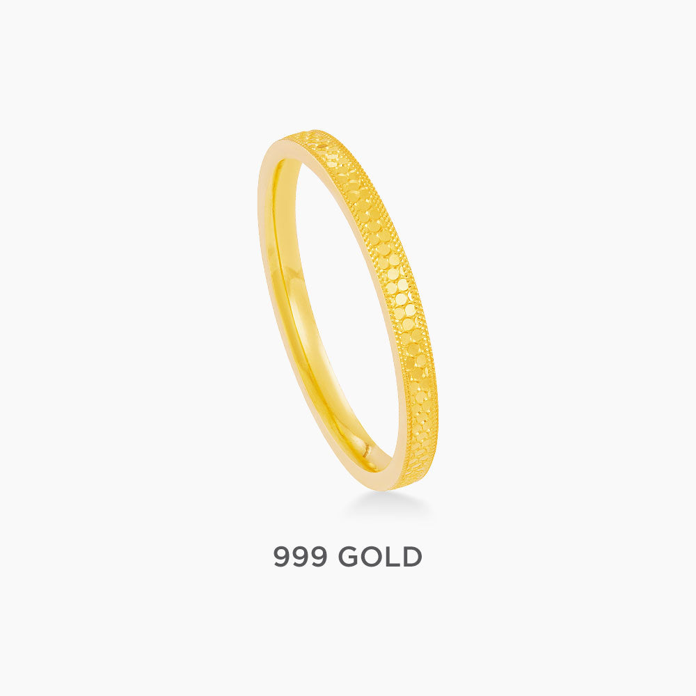 999/24K Yellow Gold Ring 9200016Y