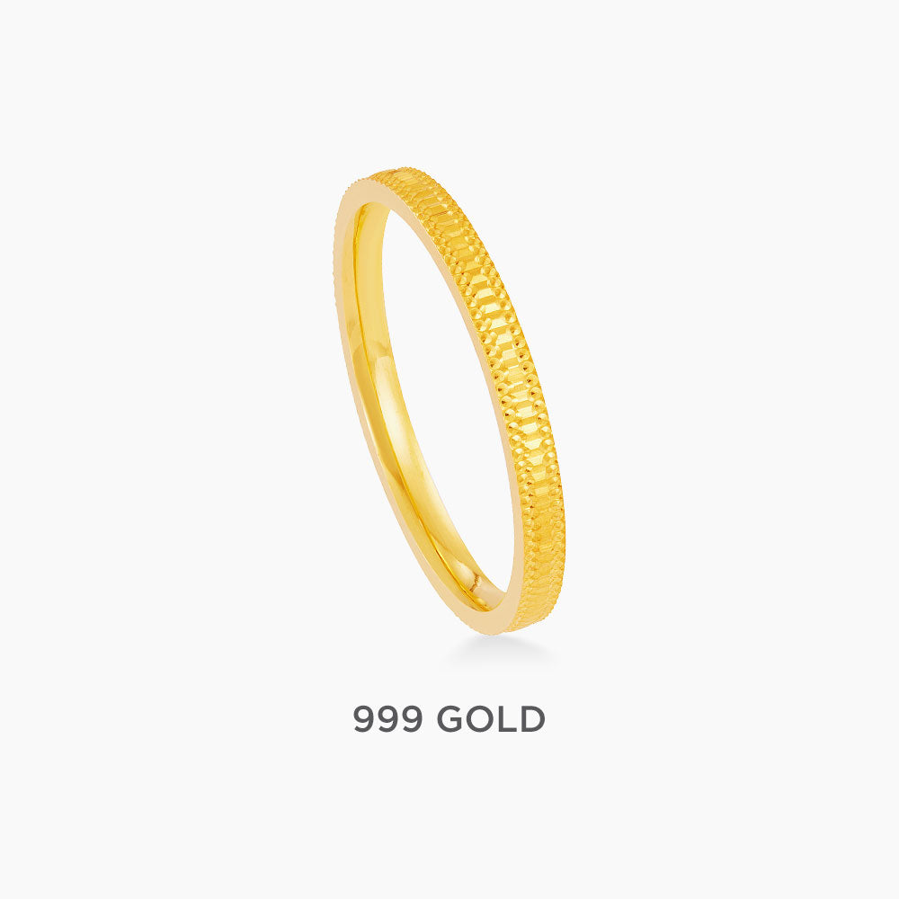 999/24K Yellow Gold Ring 9200017Y