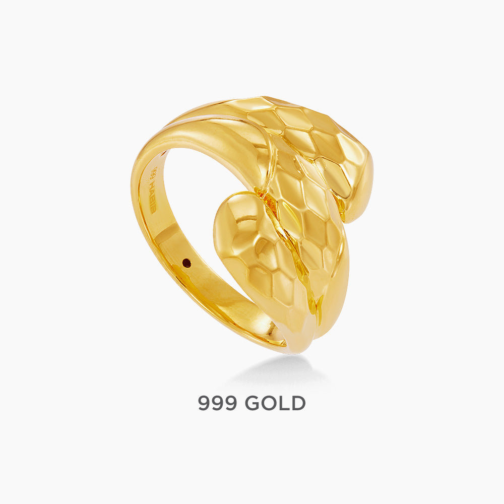 999/24K Yellow Gold Ring 9200040Y