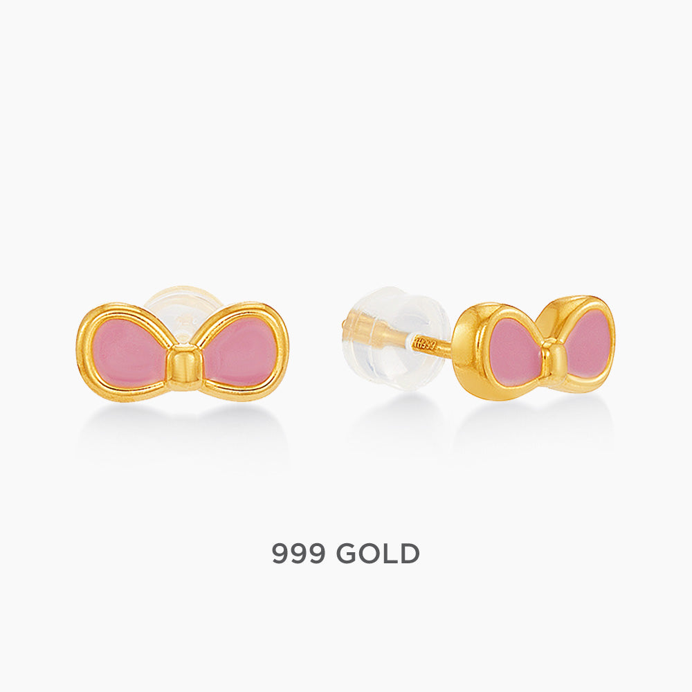 HABIB x Didi & Friends | 999/24K Yellow Gold Earrings 9300001Y