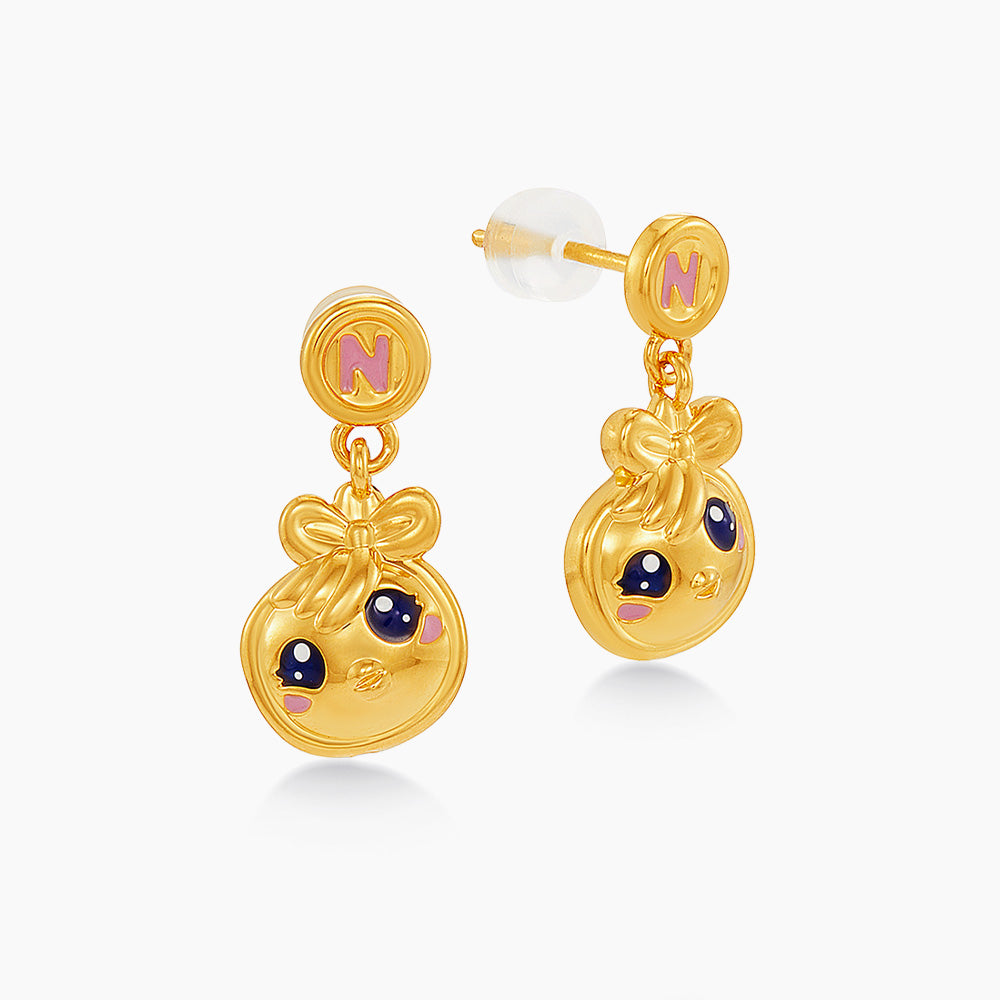 HABIB x Didi & Friends | 999/24K Yellow Gold Earrings 9300003Y