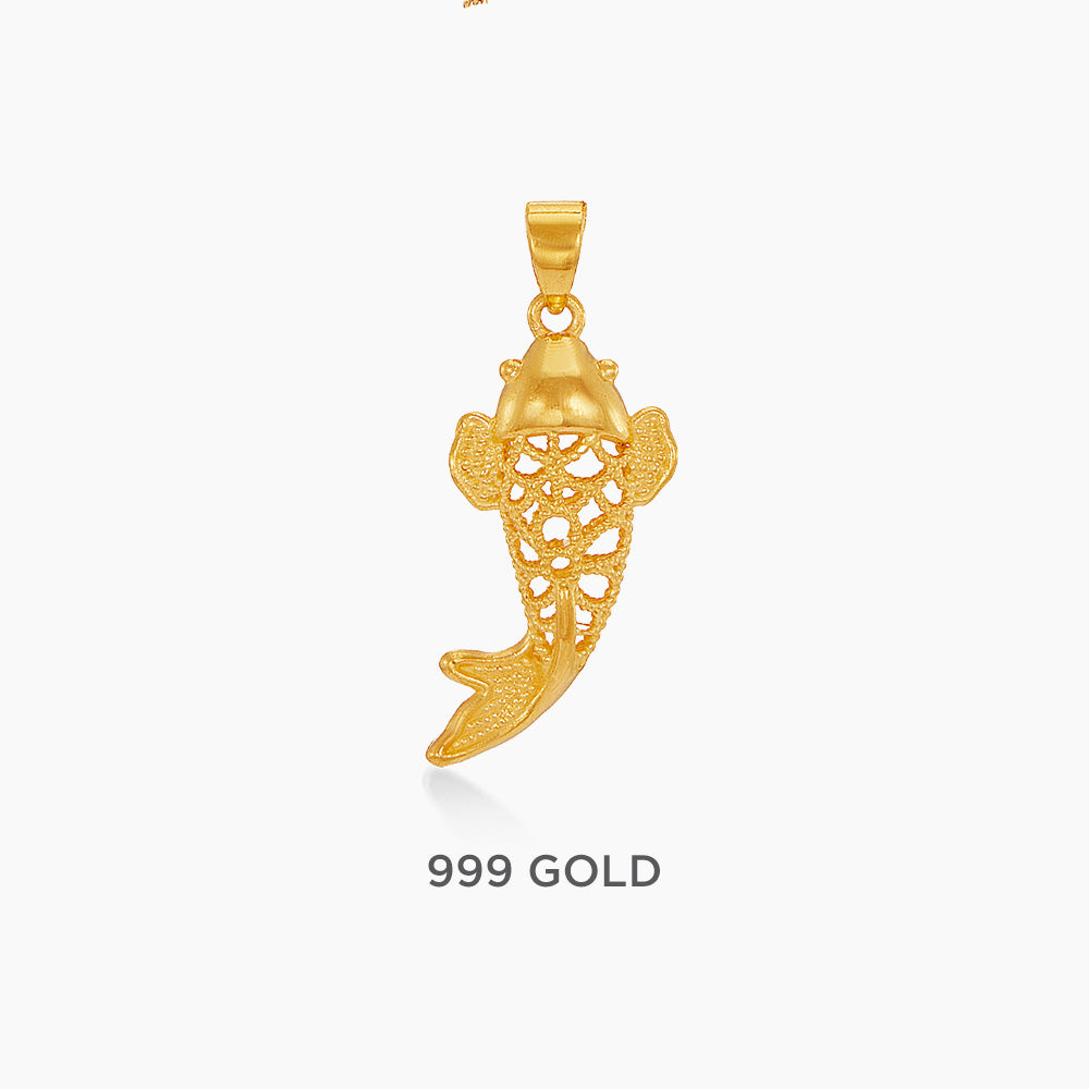 999/24K Yellow Gold Pendant 9400002Y