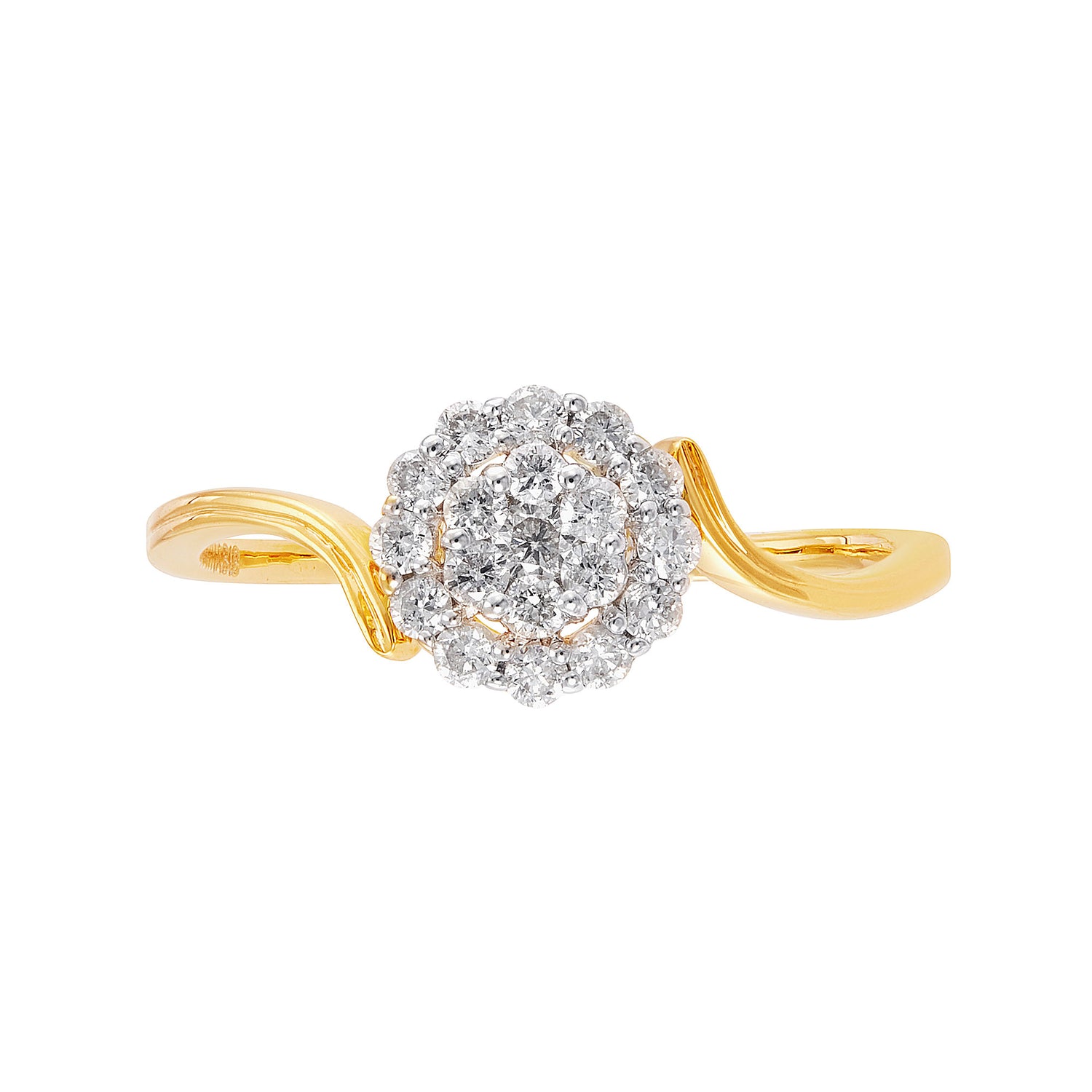 Diamond Ring in 375/9K Yellow Gold 271780125(YG)