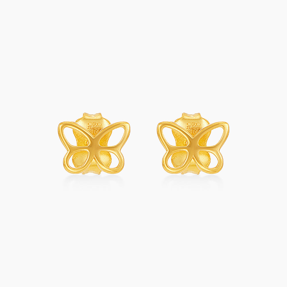 Oro Italia 916 Yellow Gold Earrings GE76940425 (22K Gold)