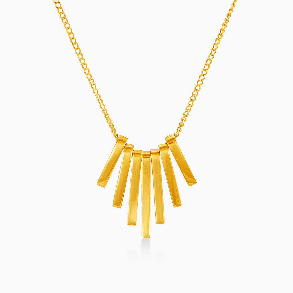 999/24K Yellow Gold Necklace 9GC00191124
