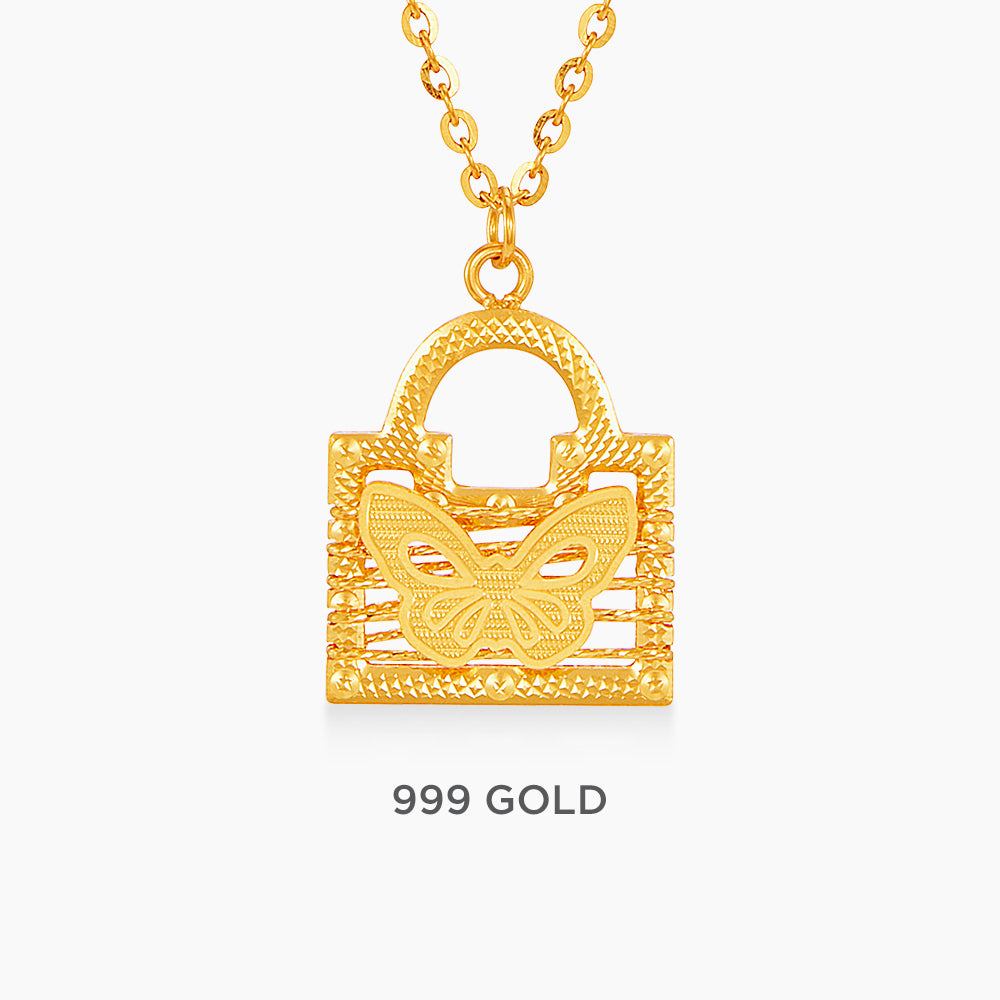 999/24K Yellow Gold Necklace 9GC00310625