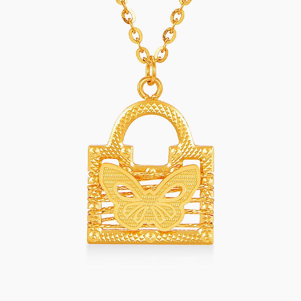 999/24K Yellow Gold Necklace 9GC00310625
