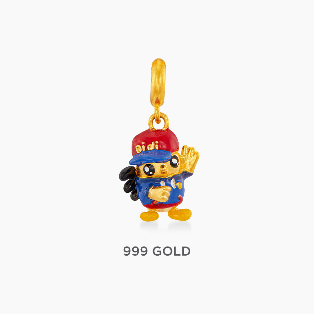 HABIB x Didi & Friends | 999/24K Yellow Gold Charm 9GCM003
