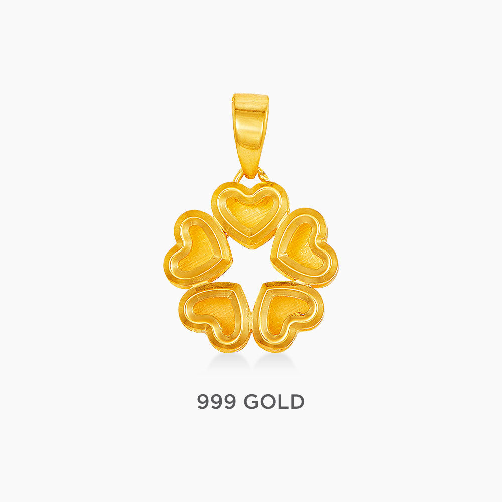 999/24K Yellow Gold Pendant 9GP00141024