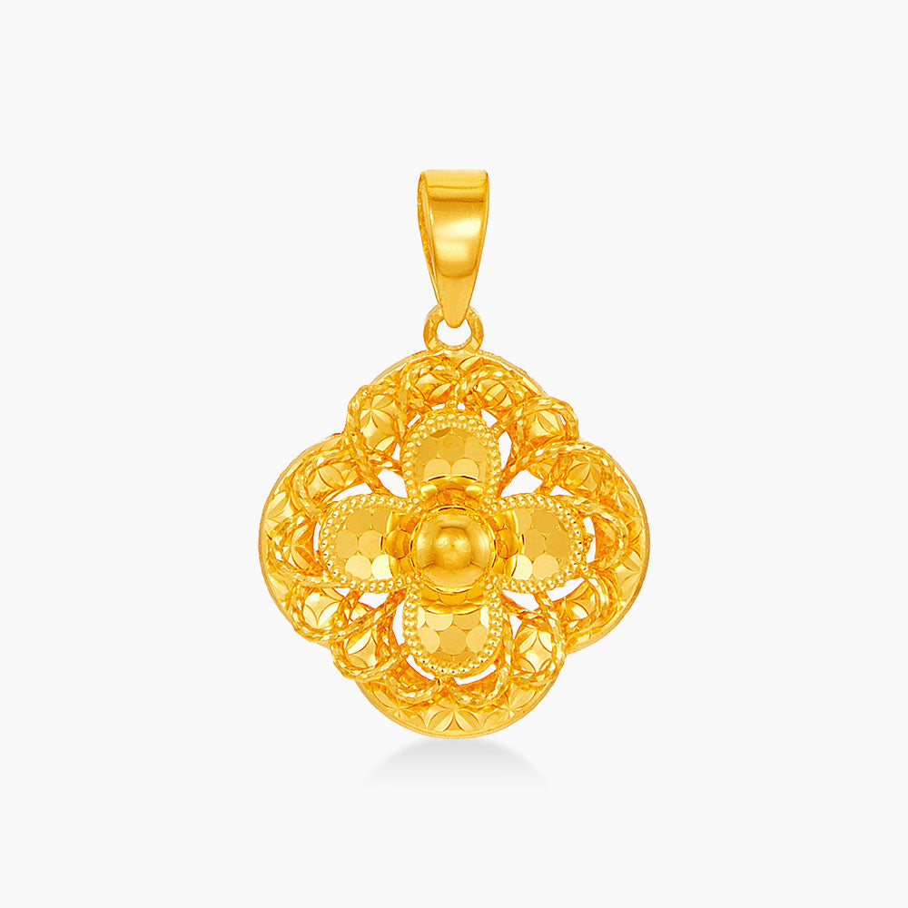 999/24K Yellow Gold Pendant 9GP00181024