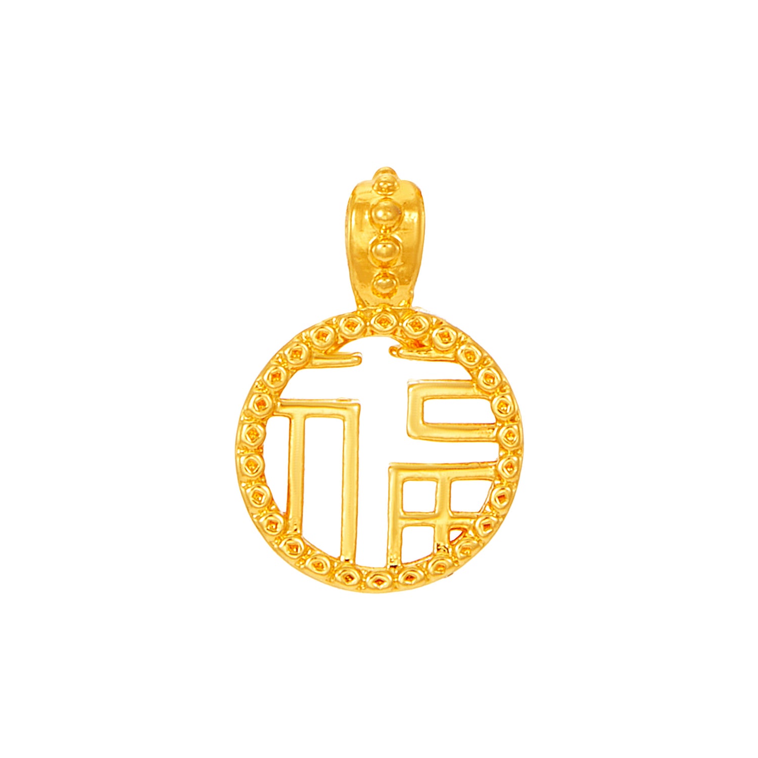 999/24K Yellow Gold Pendant 9GP00321124